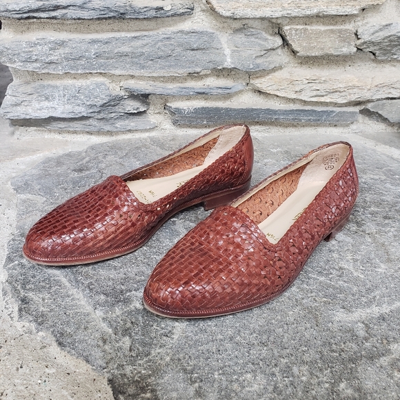 Cabin Creek Woven Loafers 7.5 Brown - Picture 2 of 6